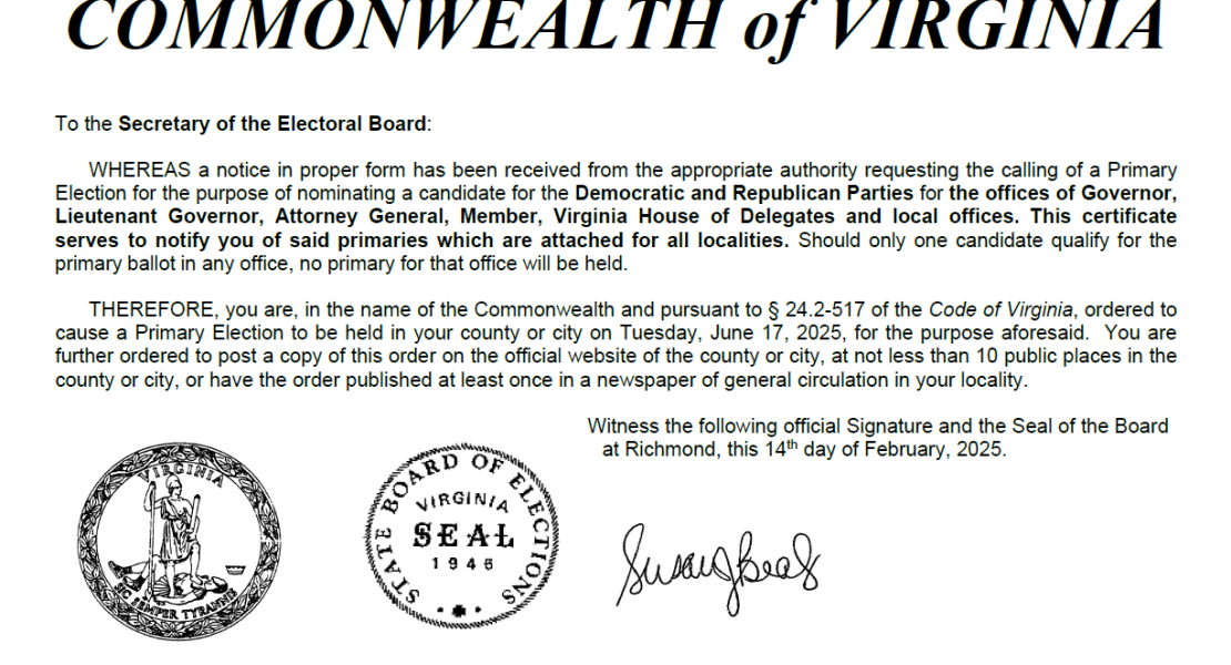 Signed Primary Order for Both Parties