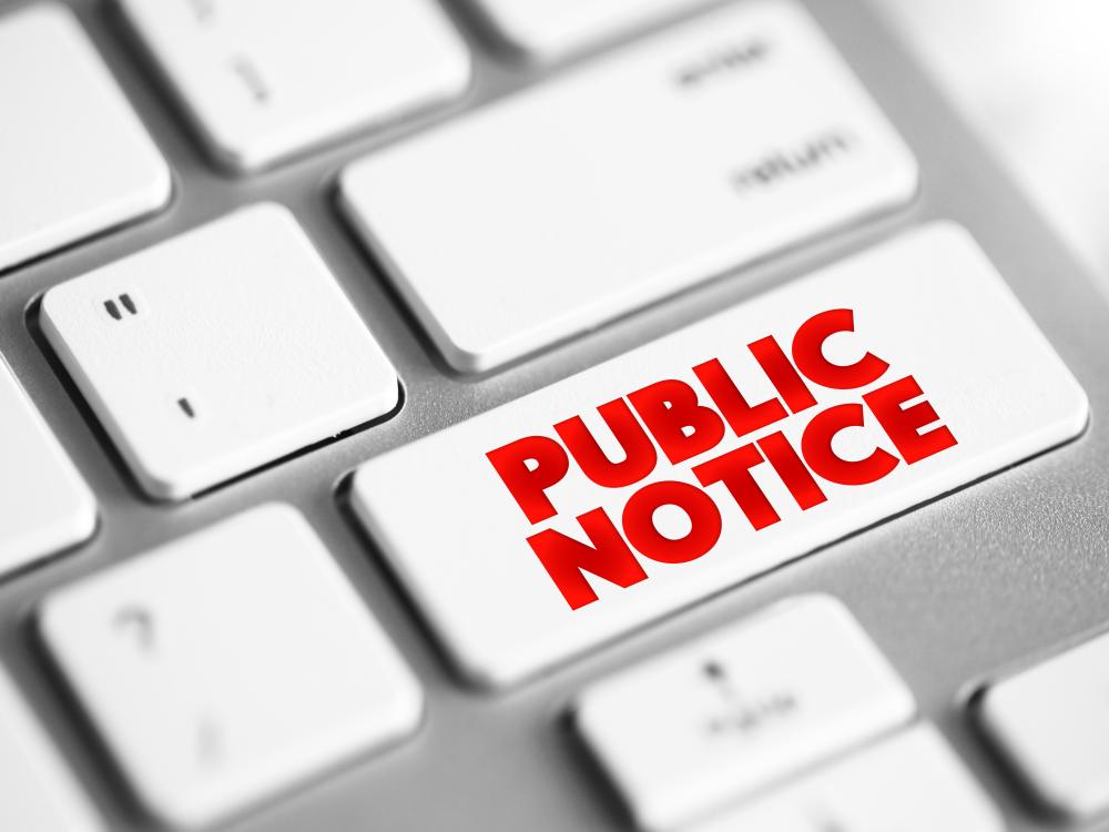 Public Notice 